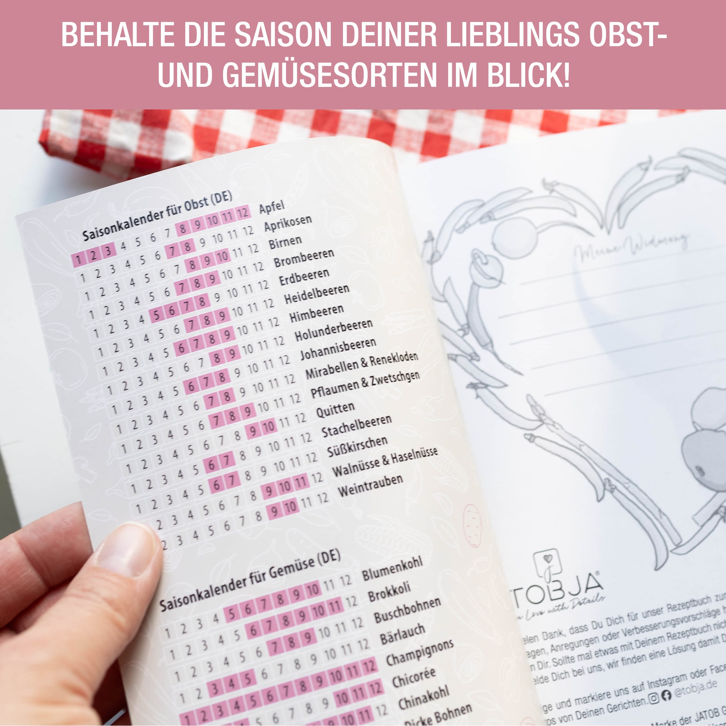 A5 Rezeptbuch zum selberschreiben *Kräuterklassik*
