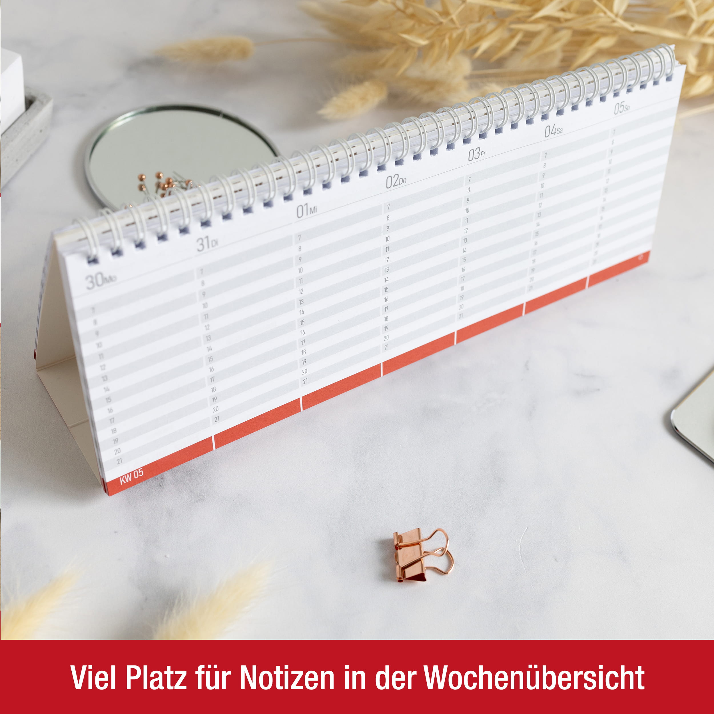 Tischkalender 2027 Just Start NOW