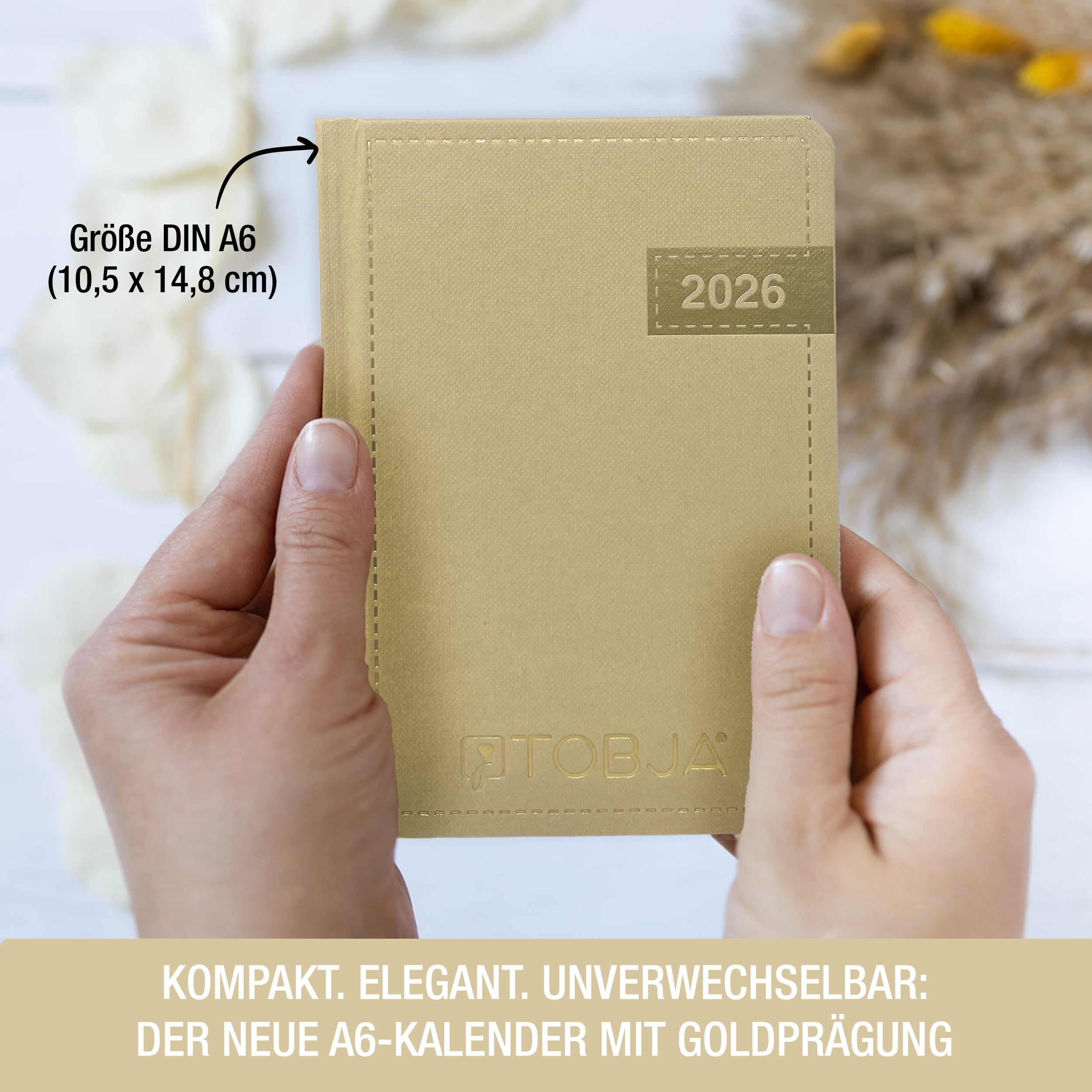 A6 Taschenkalender 2026 "Denim" Kalender