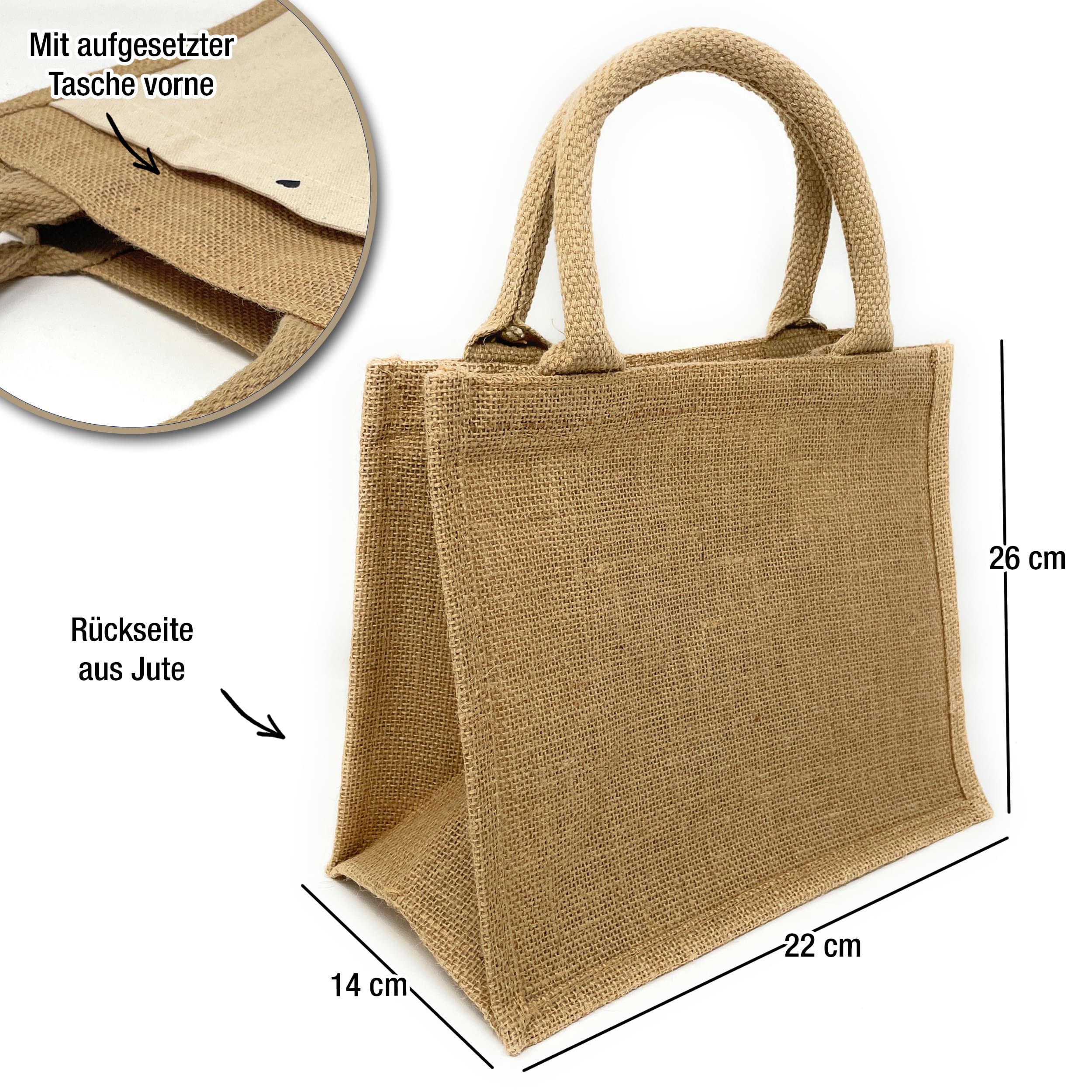 Personalisierte Jutetasche "OMA"