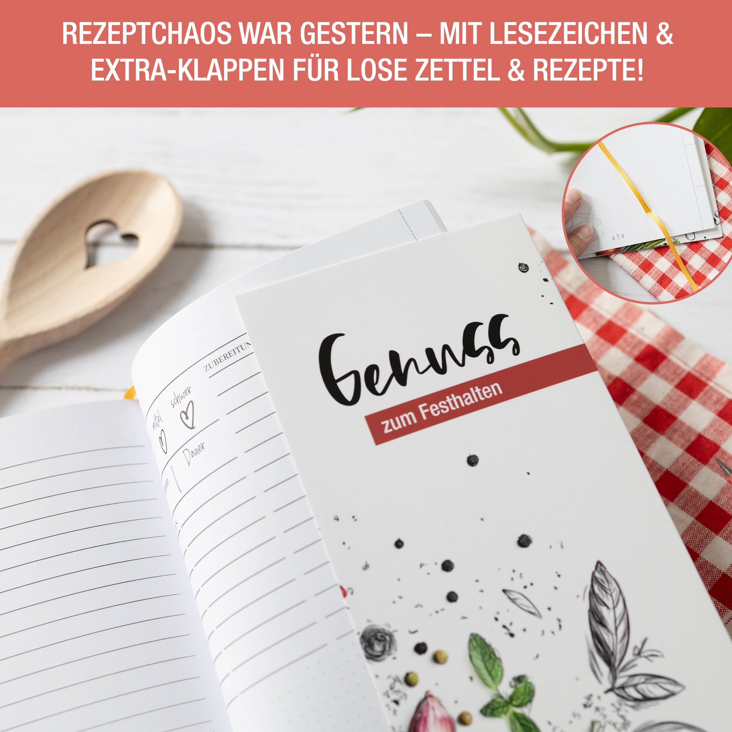 Rezeptbuch "Marktfrisch" A5