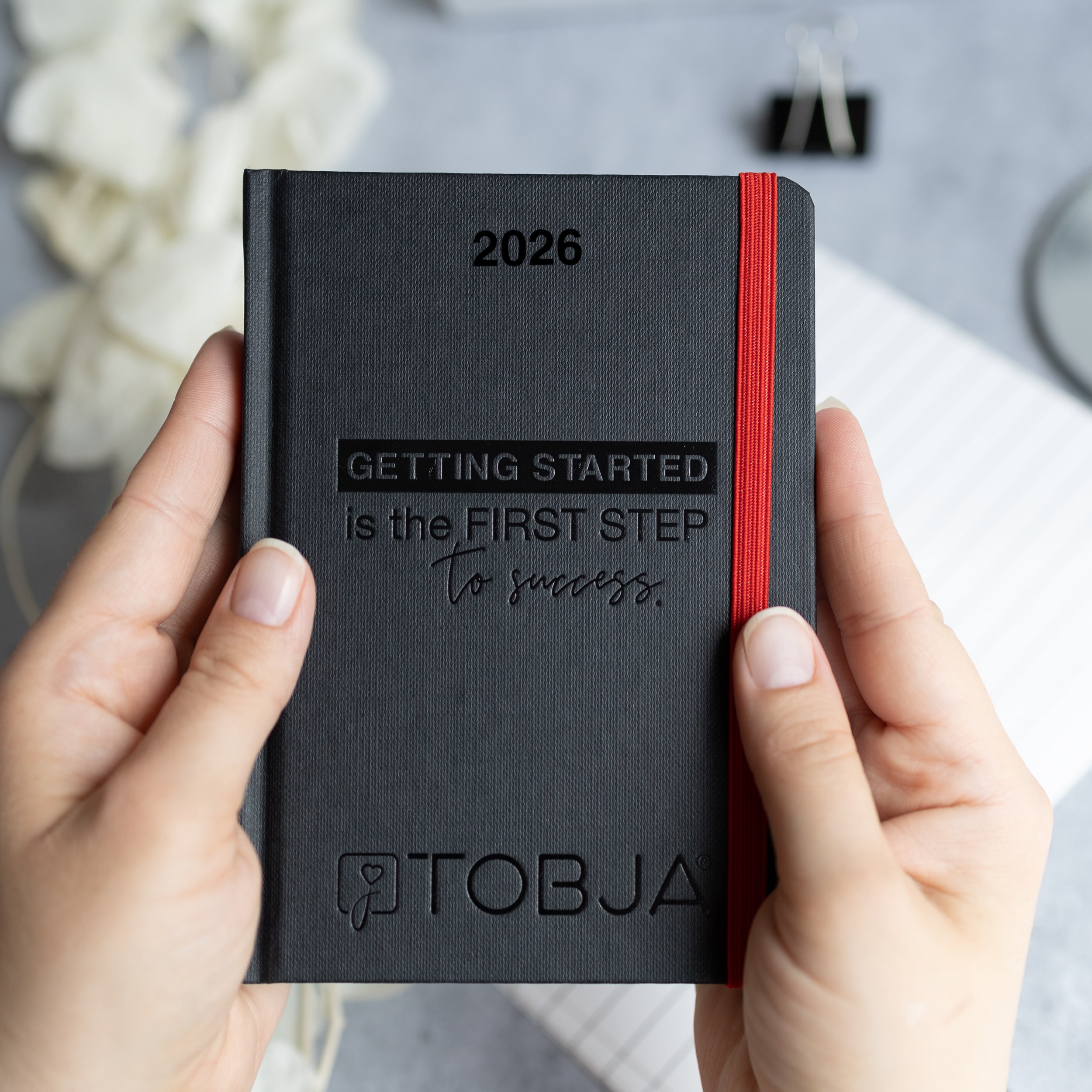A6 Taschenkalender 2026 "Black Success" Kalender