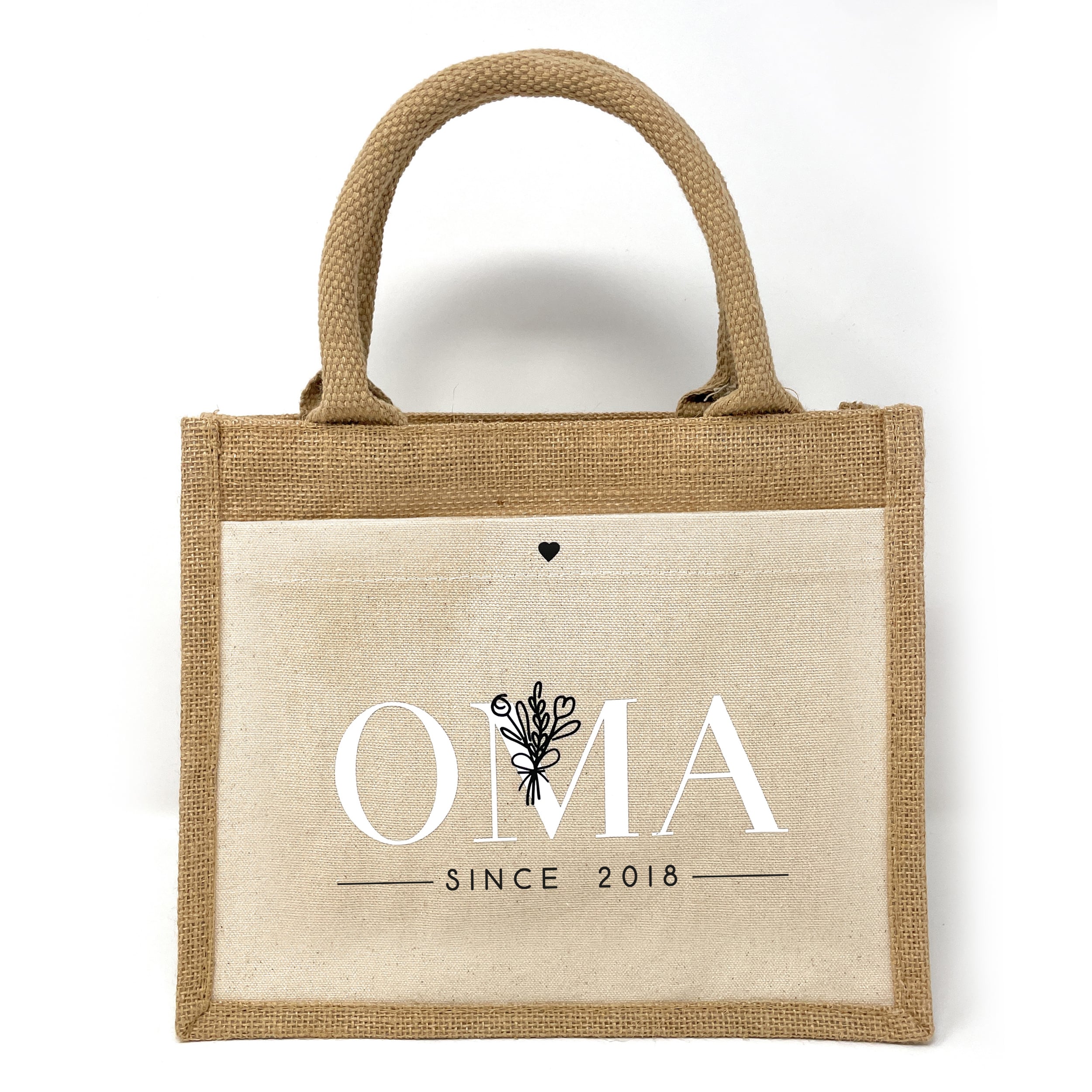Personalisierte Jutetasche "OMA"